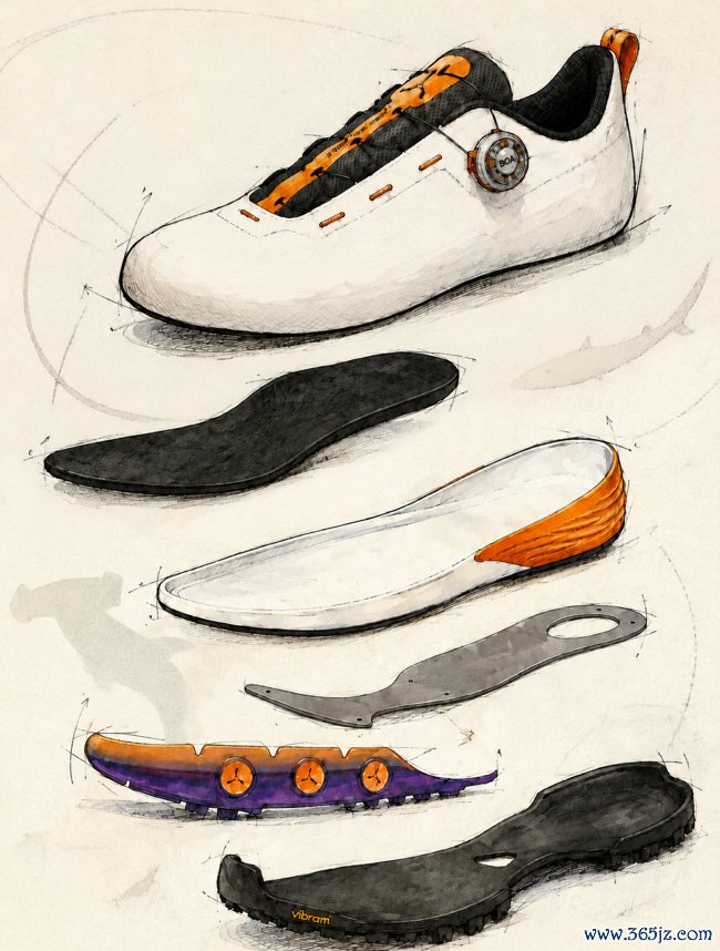 LI-NING1990打算师手绘稿，具体以什物为准